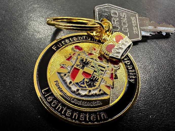 Schlüsseanhänger Staatswappen
