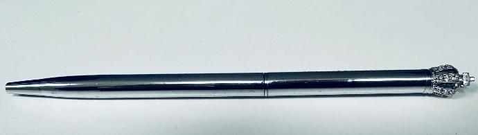 Kronen Kugelschreiber Silver